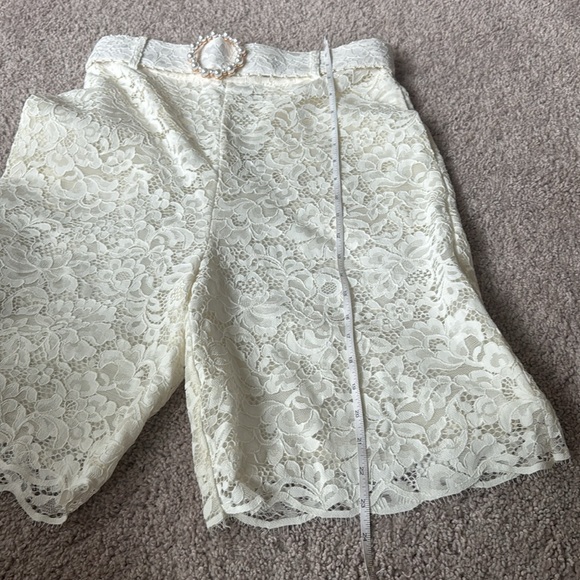 Zimmermann High Tide Lace Long Line Shorts - Picture 14 of 14
